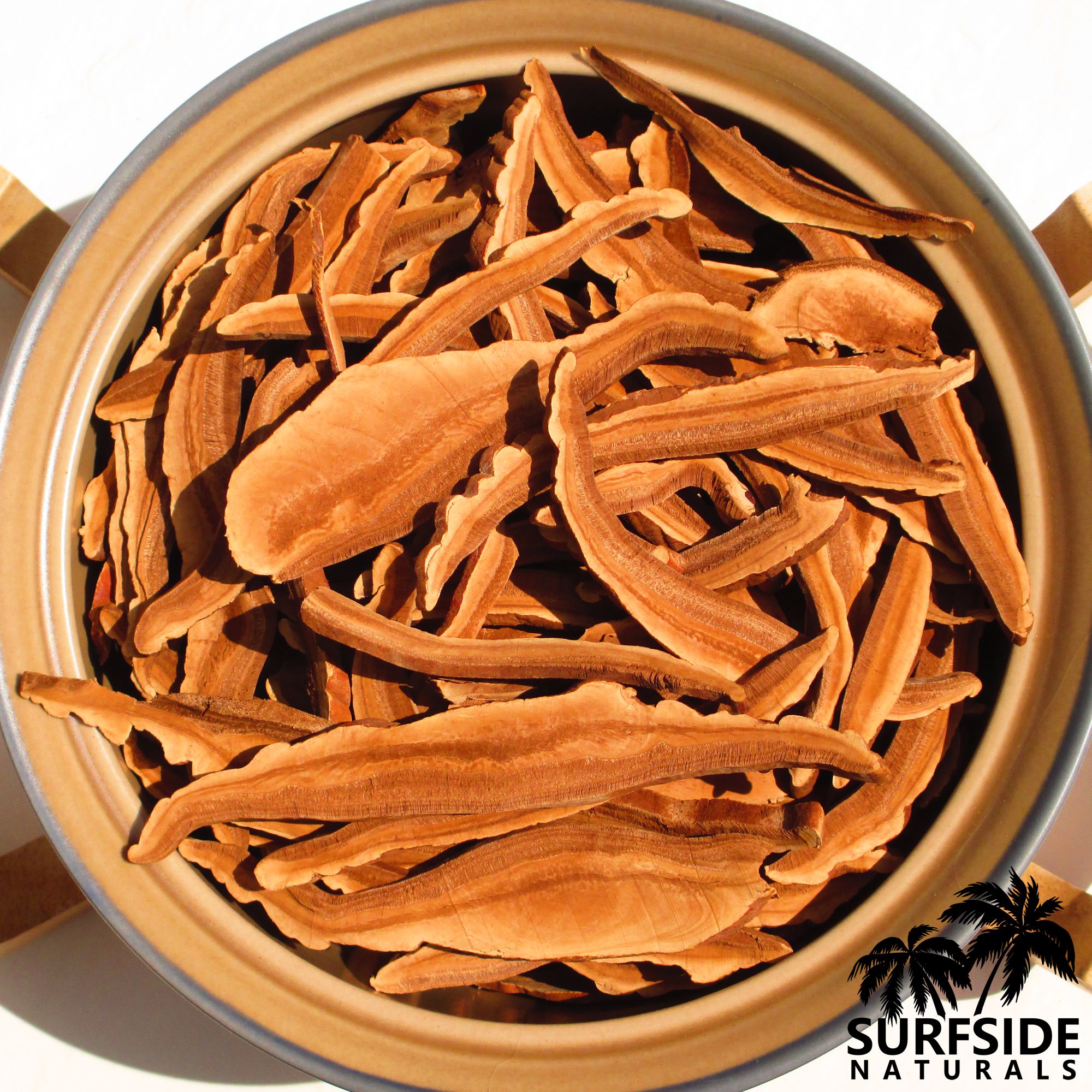 Reishi Sliced Mushrooms Lingzhi Ganoderma Lucidum Surfside Naturals