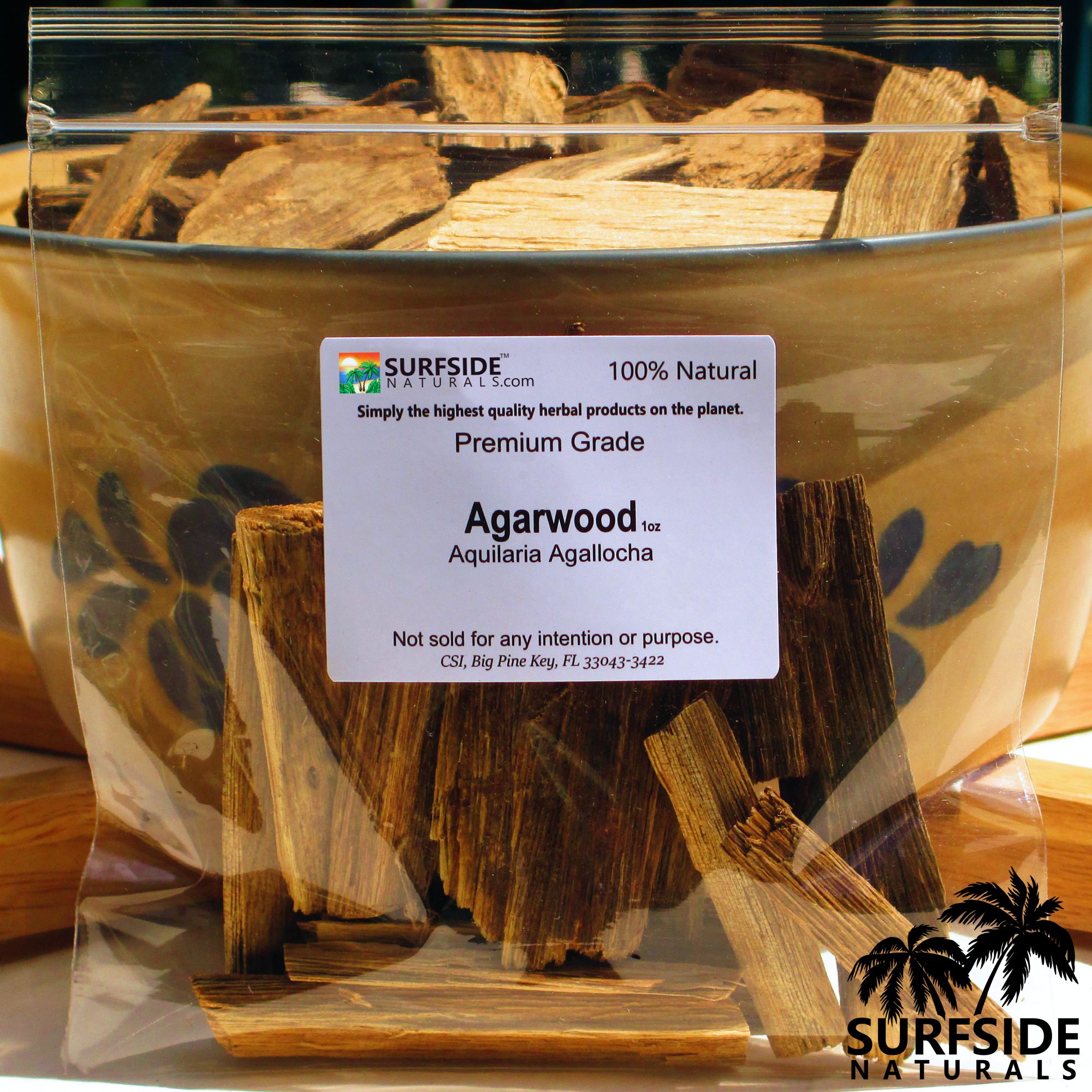 Aloeswood Agarwood Agaru Aquilaria Agallocha Chips Surfside