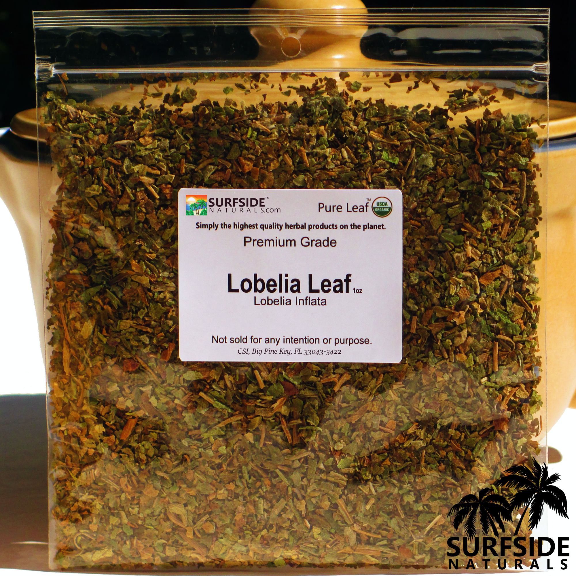 Lobelia | Leaf | Certified Organic | Lobelia Inflata – Surfside Naturals