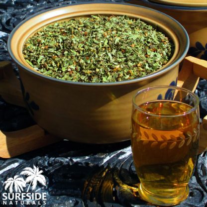 Bowl of Calea Zacatechichi (Mexican Dream Herb) Tea