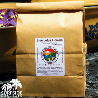 Package of Blue Lotus Flowers ( Petals and Stamens )
