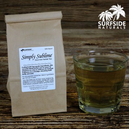 Simply Sublime™ Herbal Tea and Smudging Blend | Blue Lotus, Jasmine, Lavender, Caffeine-Free, Non-GMO, Vegan, 1/4-4 oz Sizes - Image 4
