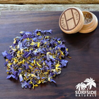 Simply Sublime™ Herbal Tea and Smudging Blend | Blue Lotus, Jasmine, Lavender, Caffeine-Free, Non-GMO, Vegan, 1/4-4 oz Sizes - Image 3