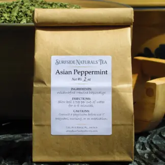 Asian peppermint tea 2oz package