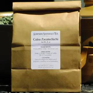 Calea zacatechichi tea 4oz package