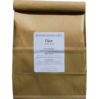 Diet tea lotus leaf 4oz package