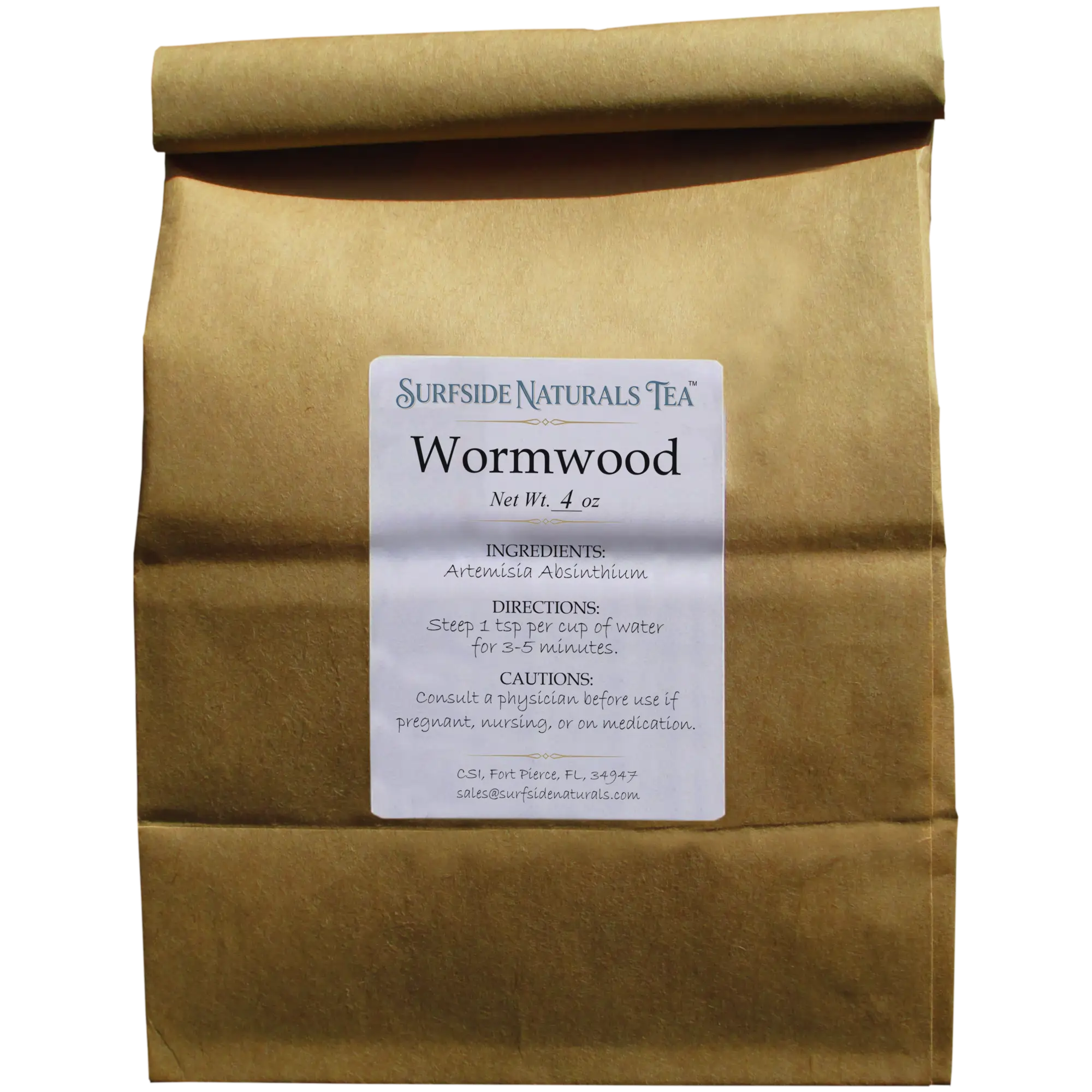 Wormwood tea 4oz package